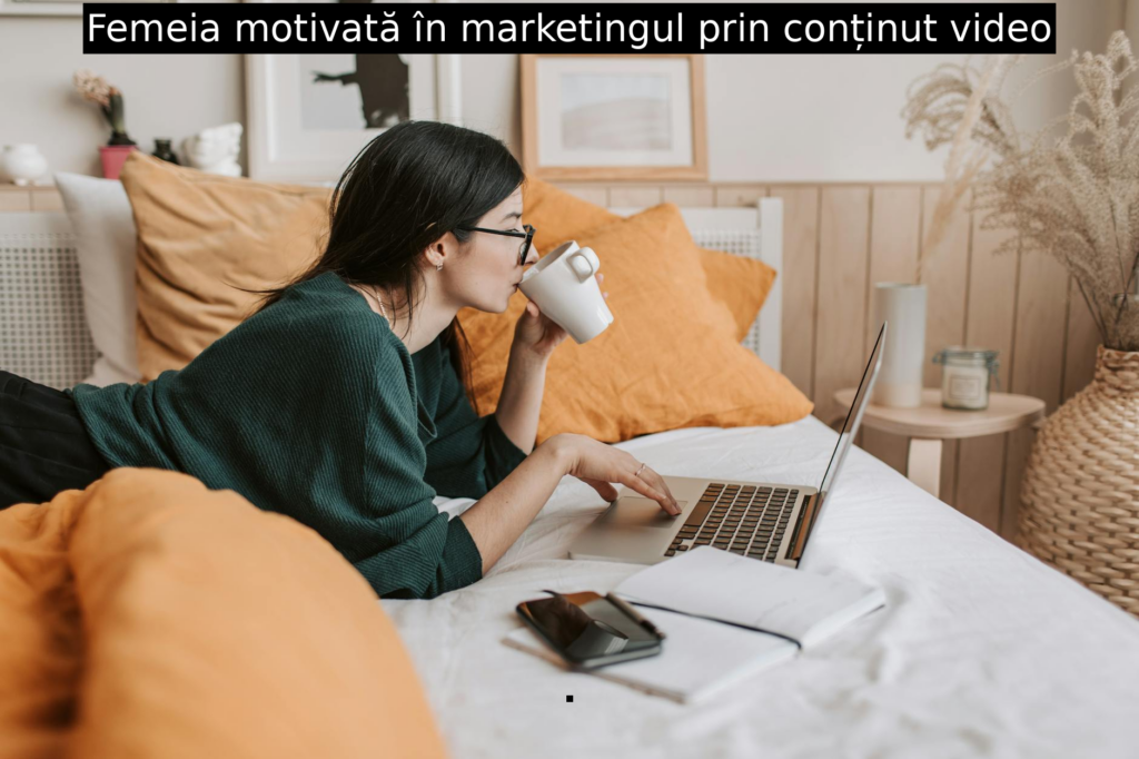 Femeia motivată în marketingul prin conținut video