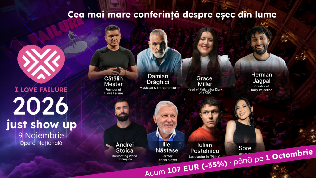 Ce-ar fi dacă, pentru o zi, am privi eșecul altfel?